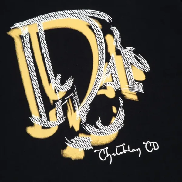 【DIOR 公式旗艦店】ディオール  丸首の衛衣 スウェットご好評に付き再入荷 241025