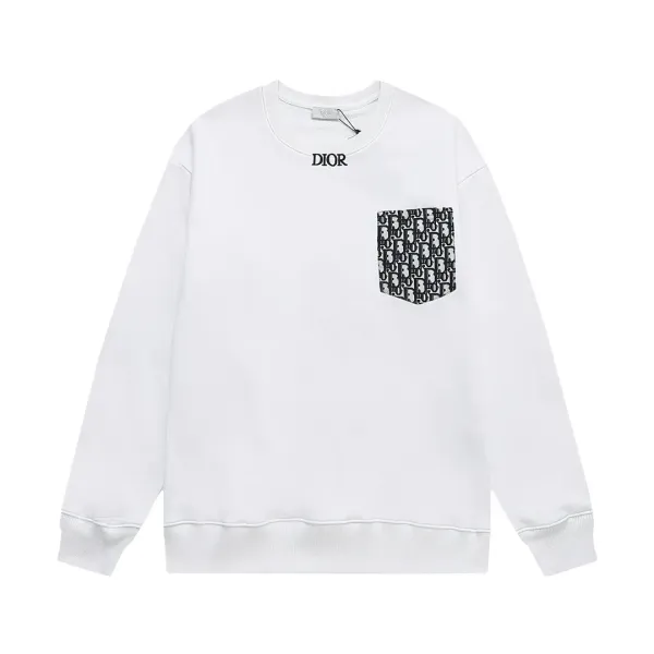 【DIOR  公式旗艦店】ディオール  丸首の衛衣 ご好評に付き再入荷 240809