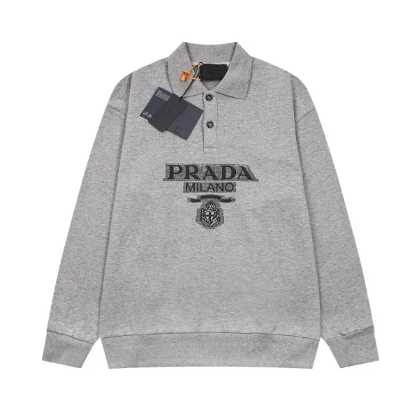 【PRADA 公式旗艦店】プラダ 開襟衛衣 スウェットご好評に付き再入荷 241113 【PRADA 公式旗艦店】プラダ 開襟衛衣 スウェットご好評に付き再入荷 241113