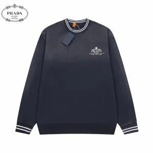 【PRADA 公式旗艦店】プラダ 丸首の衛衣 スウェットご好評に付き再入荷 240925 【PRADA 公式旗艦店】プラダ 丸首の衛衣 スウェットご好評に付き再入荷 240925