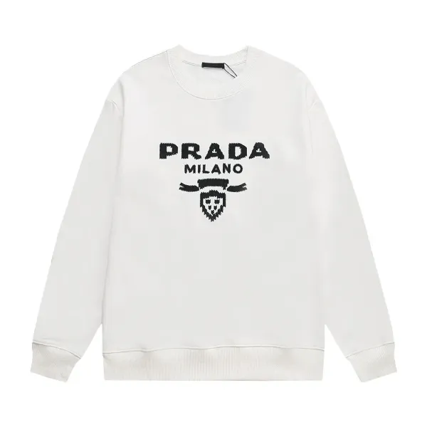 【PRADA 公式旗艦店】プラダ 丸首の衛衣 スウェットご好評に付き再入荷 240925 【PRADA 公式旗艦店】プラダ 丸首の衛衣 スウェットご好評に付き再入荷 240925