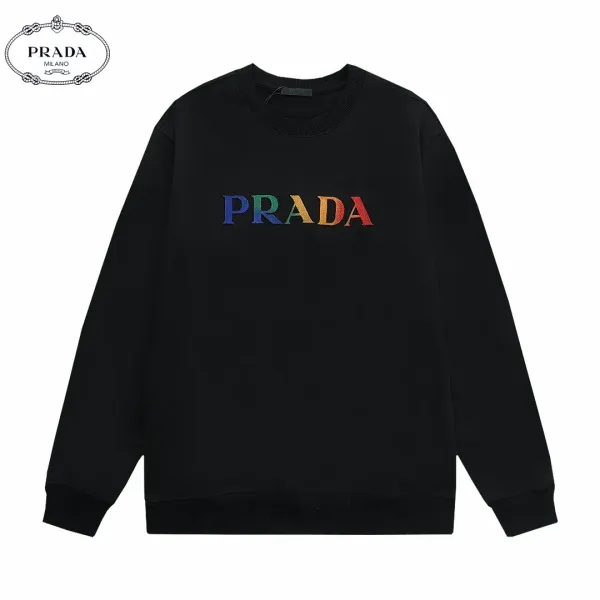 【PRADA 公式旗艦店】プラダ 丸首の衛衣 スウェットご好評に付き再入荷 240925 【PRADA 公式旗艦店】プラダ 丸首の衛衣 スウェットご好評に付き再入荷 240925