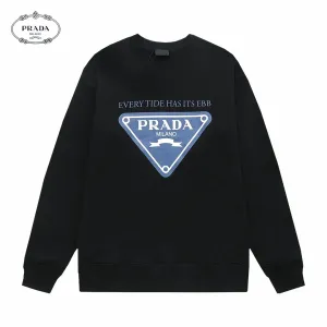 【PRADA 公式旗艦店】プラダ 丸首の衛衣 スウェットご好評に付き再入荷 240809 【PRADA 公式旗艦店】プラダ 丸首の衛衣 スウェットご好評に付き再入荷 240809