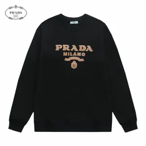 【PRADA 公式旗艦店】プラダ 丸首の衛衣 スウェットご好評に付き再入荷 240809 【PRADA 公式旗艦店】プラダ 丸首の衛衣 スウェットご好評に付き再入荷 240809