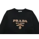 【PRADA 公式旗艦店】プラダ  丸首の衛衣 スウェットご好評に付き再入荷 240809