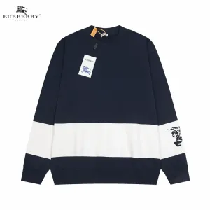 【BURBERRY 公式旗艦店】バーバリー 丸首の衛衣 スウェットご好評に付き再入荷 241025 【BURBERRY 公式旗艦店】バーバリー 丸首の衛衣 スウェットご好評に付き再入荷 241025