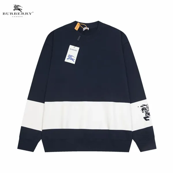 【BURBERRY 公式旗艦店】バーバリー 丸首の衛衣 スウェットご好評に付き再入荷 241025 【BURBERRY 公式旗艦店】バーバリー 丸首の衛衣 スウェットご好評に付き再入荷 241025
