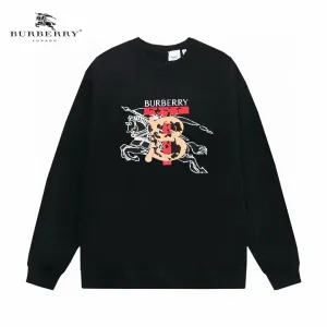 【BURBERRY 公式旗艦店】バーバリー 丸首の衛衣 スウェット ご好評に付き再入荷240829 【BURBERRY 公式旗艦店】バーバリー 丸首の衛衣 スウェット ご好評に付き再入荷240829
