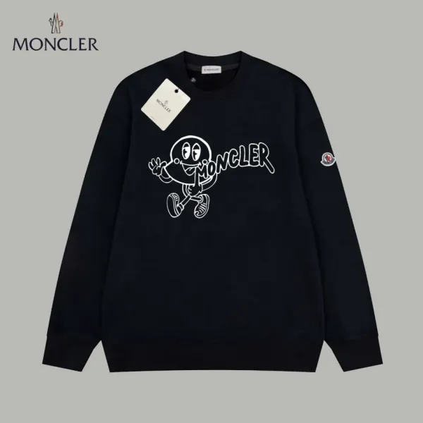 【MONCLER 公式旗艦店】モンクレール 丸首の衛衣 スウェット ご好評に付き再入荷!241120 【MONCLER 公式旗艦店】モンクレール 丸首の衛衣 スウェット ご好評に付き再入荷!241120