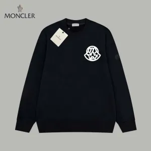 【MONCLER 公式旗艦店】モンクレール 丸首の衛衣 スウェット ご好評に付き再入荷!241120 【MONCLER 公式旗艦店】モンクレール 丸首の衛衣 スウェット ご好評に付き再入荷!241120