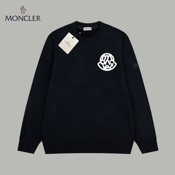 【MONCLER  公式旗艦店】モンクレール  丸首の衛衣 スウェット ご好評に付き再入荷！241120