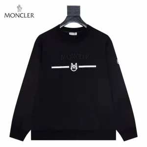 【MONCLER 公式旗艦店】モンクレール 丸首の衛衣 スウェット ご好評に付き再入荷!241120 【MONCLER 公式旗艦店】モンクレール 丸首の衛衣 スウェット ご好評に付き再入荷!241120