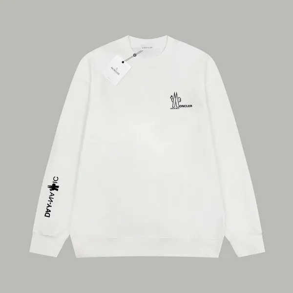 【MONCLER 公式旗艦店】モンクレール  丸首の衛衣 スウェットご好評に付き再入荷 241025