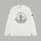 【MONCLER 公式旗艦店】モンクレール  丸首の衛衣 スウェットご好評に付き再入荷 241025