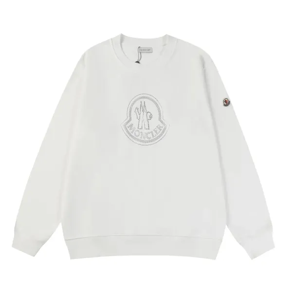 【MONCLER 公式旗艦店】モンクレール  丸首の衛衣 スウェットご好評に付き再入荷 240902