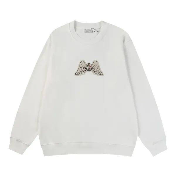 【MONCLER 公式旗艦店】モンクレール  丸首の衛衣 スウェットご好評に付き再入荷 240902