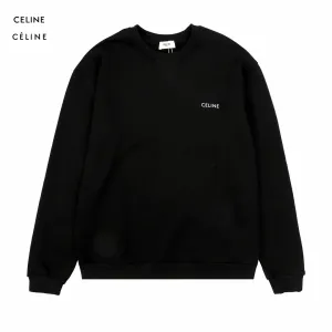 【CELINE 公式旗艦店】セリーヌ 丸首の衛衣 スウェット ご好評に付き再入荷!241121 【CELINE 公式旗艦店】セリーヌ 丸首の衛衣 スウェット ご好評に付き再入荷!241121