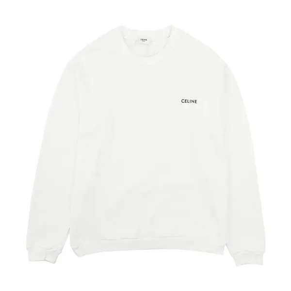【CELINE 公式旗艦店】セリーヌ 丸首の衛衣 スウェット ご好評に付き再入荷!241121 【CELINE 公式旗艦店】セリーヌ 丸首の衛衣 スウェット ご好評に付き再入荷!241121