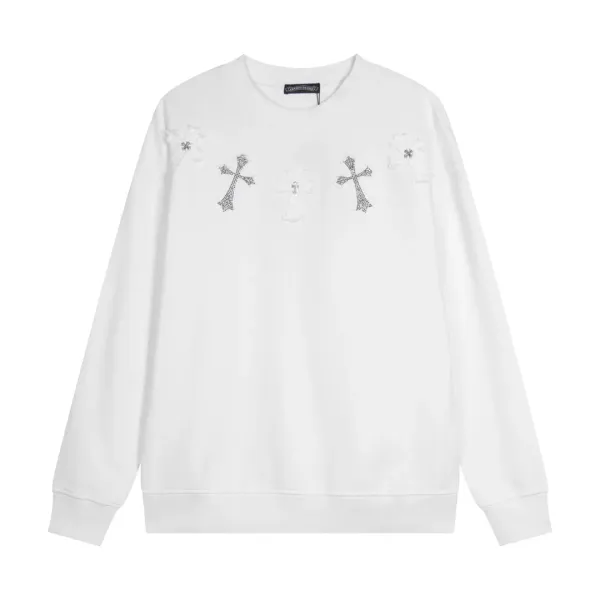 【CHROME HEARTS 公式旗艦店】クロムハーツ 丸首の衛衣 スウェット ご好評に付き再入荷241114 【CHROME HEARTS 公式旗艦店】クロムハーツ 丸首の衛衣 スウェット ご好評に付き再入荷241114