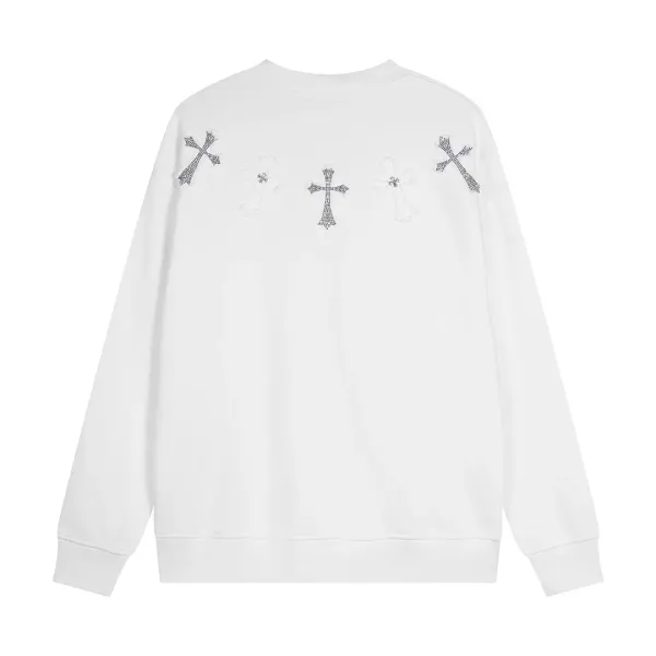 【CHROME HEARTS 公式旗艦店】クロムハーツ 丸首の衛衣 スウェット ご好評に付き再入荷241114 【CHROME HEARTS 公式旗艦店】クロムハーツ 丸首の衛衣 スウェット ご好評に付き再入荷241114