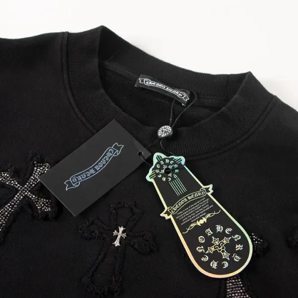 【CHROME HEARTS 公式旗艦店】クロムハーツ 丸首の衛衣 スウェット ご好評に付き再入荷241114 【CHROME HEARTS 公式旗艦店】クロムハーツ 丸首の衛衣 スウェット ご好評に付き再入荷241114