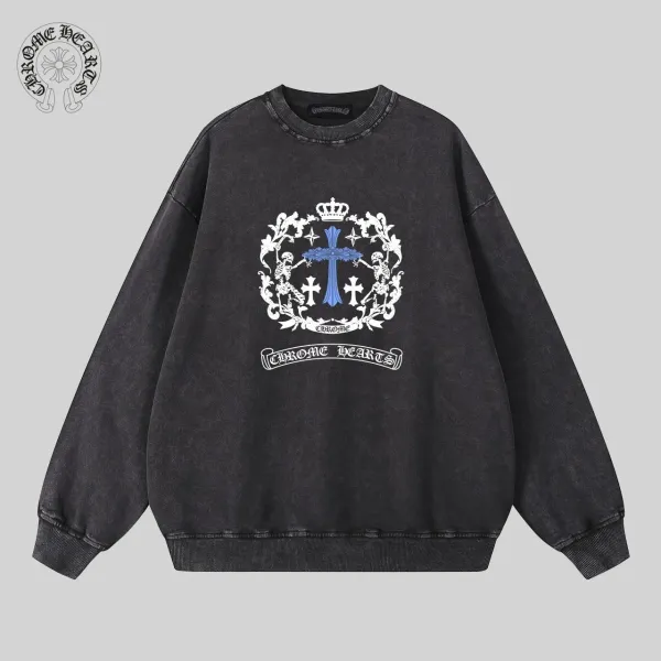 【CHROME HEARTS 公式旗艦店】クロムハーツ 丸首の衛衣 スウェットご好評に付き再入荷 241025 【CHROME HEARTS 公式旗艦店】クロムハーツ 丸首の衛衣 スウェットご好評に付き再入荷 241025