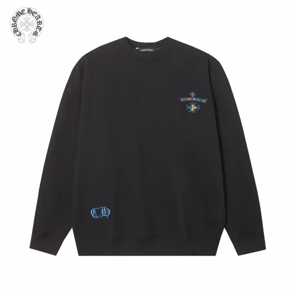 【CHROME HEARTS 公式旗艦店】クロムハーツ 丸首の衛衣 スウェットご好評に付き再入荷 240809 【CHROME HEARTS 公式旗艦店】クロムハーツ 丸首の衛衣 スウェットご好評に付き再入荷 240809
