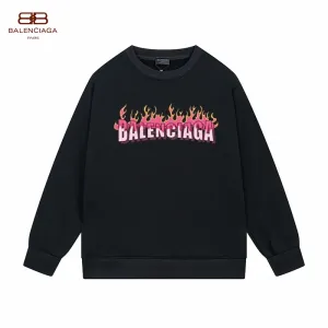 【BALENCIAGA 公式旗艦店】バレンシアガ 丸首の衛衣 スウェット ご好評に付き再入荷!241127 【BALENCIAGA 公式旗艦店】バレンシアガ 丸首の衛衣 スウェット ご好評に付き再入荷!241127