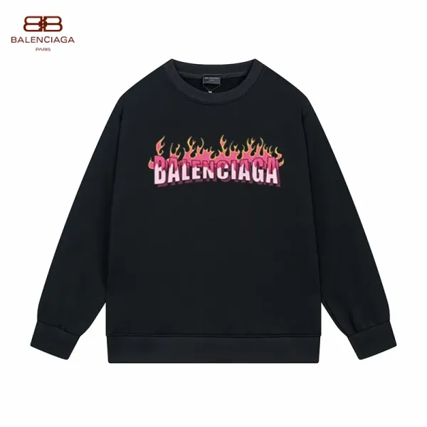 【BALENCIAGA 公式旗艦店】バレンシアガ 丸首の衛衣 スウェット ご好評に付き再入荷!241127 【BALENCIAGA 公式旗艦店】バレンシアガ 丸首の衛衣 スウェット ご好評に付き再入荷!241127