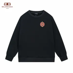 【BALENCIAGA 公式旗艦店】バレンシアガ 丸首の衛衣 スウェット ご好評に付き再入荷!241127 【BALENCIAGA 公式旗艦店】バレンシアガ 丸首の衛衣 スウェット ご好評に付き再入荷!241127
