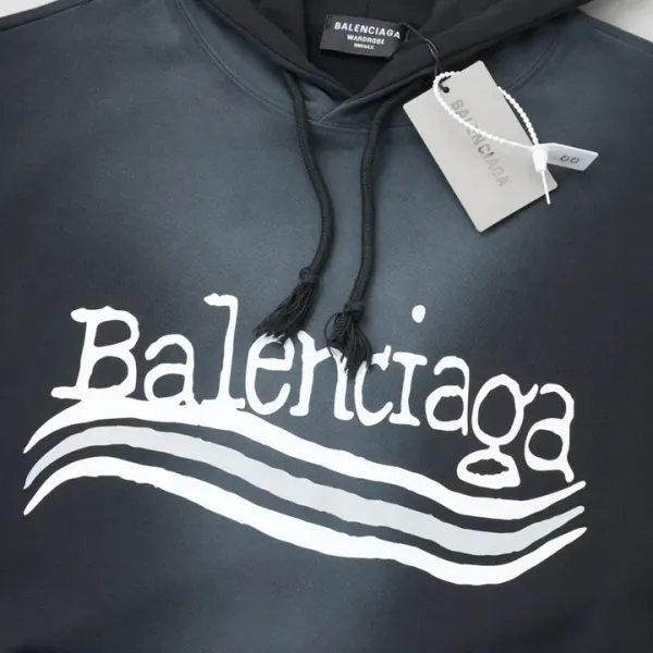 【BALENCIAGA 公式旗艦店】バレンシアガ  パーカー  スウェット ご好評に付き再入荷！241120