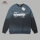 【BALENCIAGA 公式旗艦店】バレンシアガ 丸首の衛衣 スウェット ご好評に付き再入荷！241120