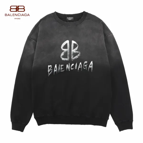 【BALENCIAGA 公式旗艦店】バレンシアガ 丸首の衛衣 スウェットご好評に付き再入荷!241114 【BALENCIAGA 公式旗艦店】バレンシアガ 丸首の衛衣 スウェットご好評に付き再入荷!241114