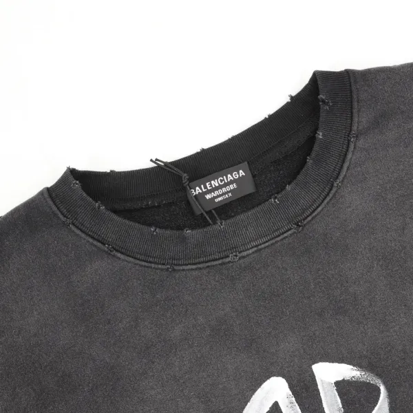【BALENCIAGA 公式旗艦店】バレンシアガ 丸首の衛衣 スウェットご好評に付き再入荷!241114 【BALENCIAGA 公式旗艦店】バレンシアガ 丸首の衛衣 スウェットご好評に付き再入荷!241114