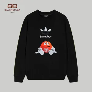【BALENCIAGA 公式旗艦店】バレンシアガ 丸首の衛衣 スウェット ご好評に付き再入荷 240809 【BALENCIAGA 公式旗艦店】バレンシアガ 丸首の衛衣 スウェット ご好評に付き再入荷 240809