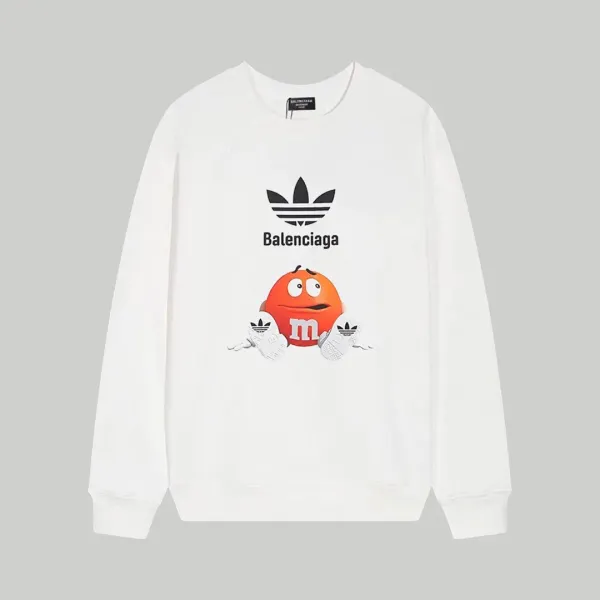 【BALENCIAGA 公式旗艦店】バレンシアガ 丸首の衛衣 スウェット ご好評に付き再入荷 240809 【BALENCIAGA 公式旗艦店】バレンシアガ 丸首の衛衣 スウェット ご好評に付き再入荷 240809
