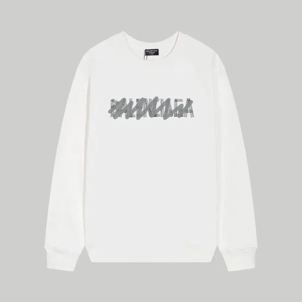 【BALENCIAGA 公式旗艦店】バレンシアガ 丸首の衛衣 スウェット ご好評に付き再入荷 240809 【BALENCIAGA 公式旗艦店】バレンシアガ 丸首の衛衣 スウェット ご好評に付き再入荷 240809