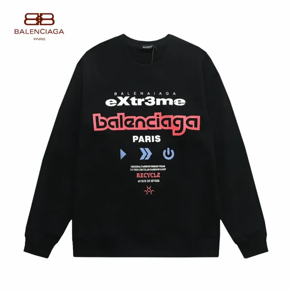 【BALENCIAGA 公式旗艦店】バレンシアガ 丸首の衛衣 スウェット ご好評に付き再入荷 240809 【BALENCIAGA 公式旗艦店】バレンシアガ 丸首の衛衣 スウェット ご好評に付き再入荷 240809