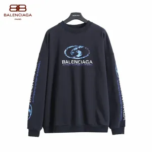 【BALENCIAGA 公式旗艦店】バレンシアガ 丸首の衛衣 スウェット ご好評に付き再入荷! 【BALENCIAGA 公式旗艦店】バレンシアガ 丸首の衛衣 スウェット ご好評に付き再入荷!