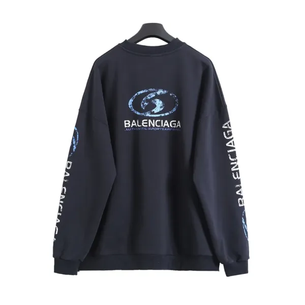 【BALENCIAGA 公式旗艦店】バレンシアガ 丸首の衛衣 スウェット ご好評に付き再入荷! 【BALENCIAGA 公式旗艦店】バレンシアガ 丸首の衛衣 スウェット ご好評に付き再入荷!
