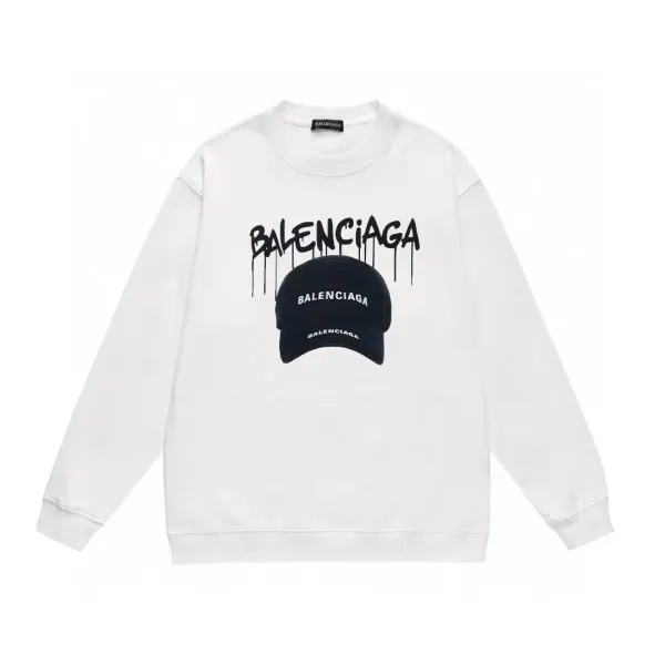 【BALENCIAGA 公式旗艦店】バレンシアガ 丸首の衛衣 スウェット ご好評に付き再入荷! 【BALENCIAGA 公式旗艦店】バレンシアガ 丸首の衛衣 スウェット ご好評に付き再入荷!