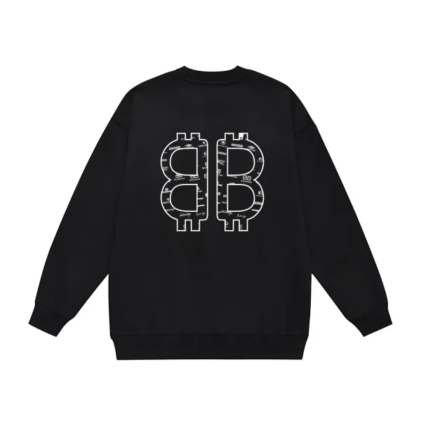 【BALENCIAGA 公式旗艦店】バレンシアガ 丸首の衛衣 スウェット ご好評に付き再入荷! 【BALENCIAGA 公式旗艦店】バレンシアガ 丸首の衛衣 スウェット ご好評に付き再入荷!