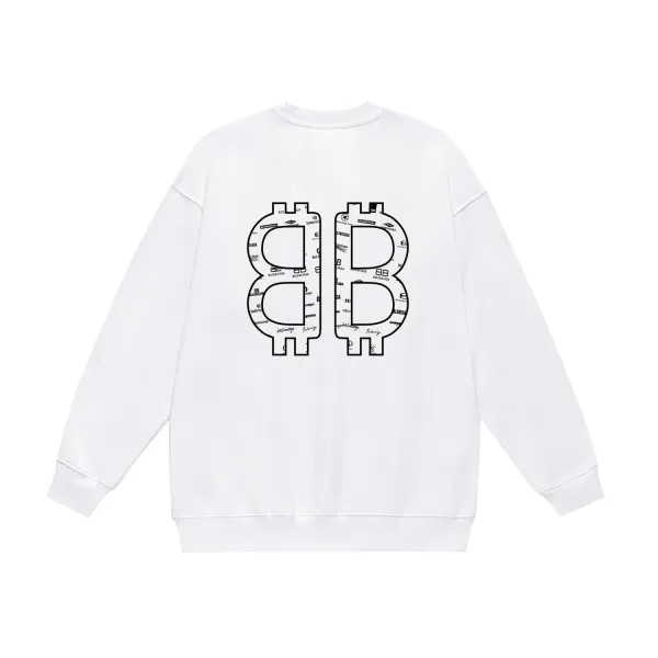 【BALENCIAGA 公式旗艦店】バレンシアガ 丸首の衛衣 スウェット ご好評に付き再入荷! 【BALENCIAGA 公式旗艦店】バレンシアガ 丸首の衛衣 スウェット ご好評に付き再入荷!