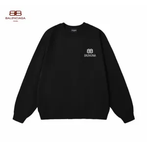 【BALENCIAGA 公式旗艦店】バレンシアガ 丸首の衛衣 スウェットご好評に付き再入荷! 【BALENCIAGA 公式旗艦店】バレンシアガ 丸首の衛衣 スウェットご好評に付き再入荷!