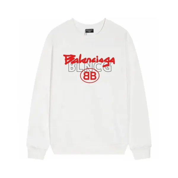 【BALENCIAGA 公式旗艦店】バレンシアガ 丸首の衛衣 スウェット ご好評に付き再入荷! 【BALENCIAGA 公式旗艦店】バレンシアガ 丸首の衛衣 スウェット ご好評に付き再入荷!
