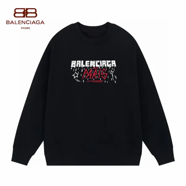 【BALENCIAGA 公式旗艦店】バレンシアガ 丸首の衛衣 スウェット ご好評に付き再入荷! 【BALENCIAGA 公式旗艦店】バレンシアガ 丸首の衛衣 スウェット ご好評に付き再入荷!