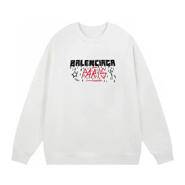 【BALENCIAGA 公式旗艦店】バレンシアガ 丸首の衛衣 スウェット ご好評に付き再入荷! 【BALENCIAGA 公式旗艦店】バレンシアガ 丸首の衛衣 スウェット ご好評に付き再入荷!