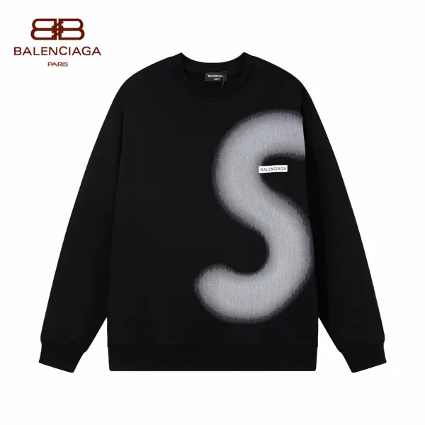 【BALENCIAGA 公式旗艦店】バレンシアガ 丸首の衛衣 スウェット ご好評に付き再入荷! 【BALENCIAGA 公式旗艦店】バレンシアガ 丸首の衛衣 スウェット ご好評に付き再入荷!