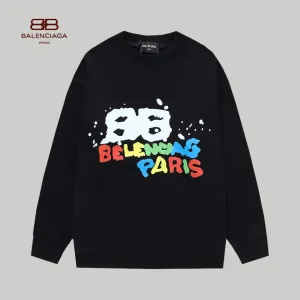【BALENCIAGA 公式旗艦店】バレンシアガ 丸首の衛衣 スウェットご好評に付き再入荷! 【BALENCIAGA 公式旗艦店】バレンシアガ 丸首の衛衣 スウェットご好評に付き再入荷!