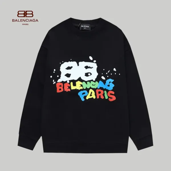 【BALENCIAGA 公式旗艦店】バレンシアガ 丸首の衛衣 スウェットご好評に付き再入荷! 【BALENCIAGA 公式旗艦店】バレンシアガ 丸首の衛衣 スウェットご好評に付き再入荷!